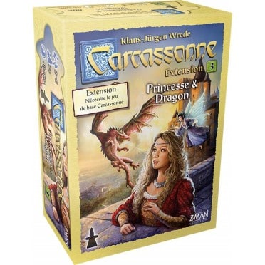 Carcassonne - Princesse et Dragon (ext. 3)