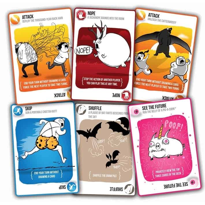 Jeux de société - Exploding Kittens : Édition 2 joueurs