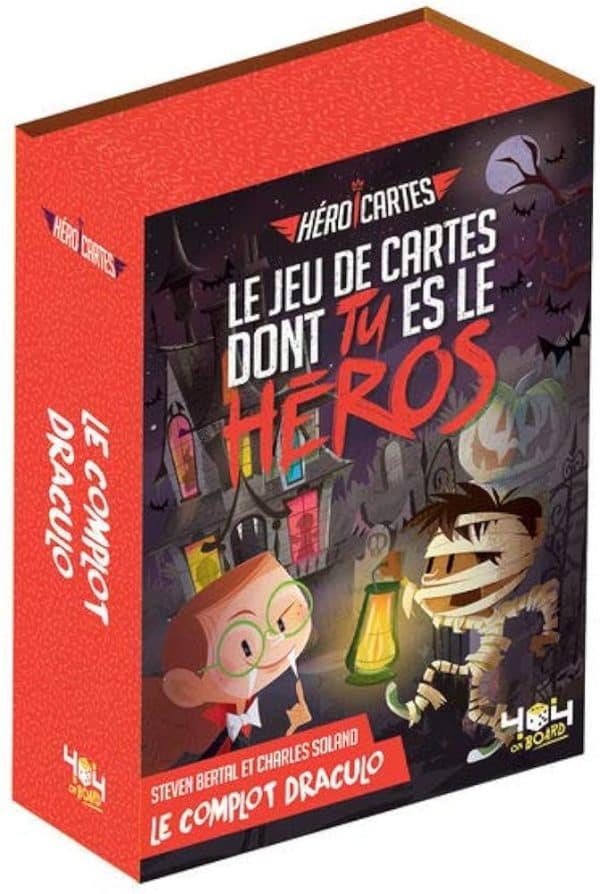 le jeu de cartes dont tu es le héros le complot draculo