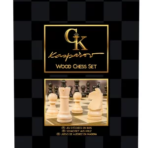 Kasparvo Wood Chess Set