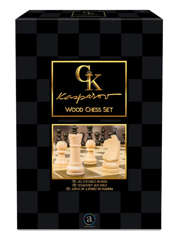 Kasparvo Wood Chess Set