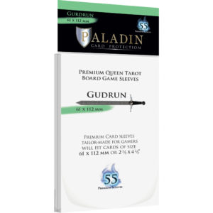 Paladin - 61x112mm - Gudrun Queen - French Tarot (x55)
