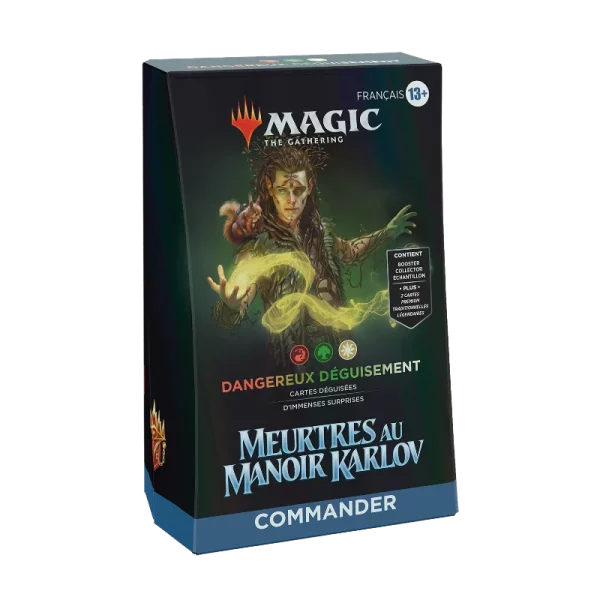 magic deck commander meurtres au manoir karlov