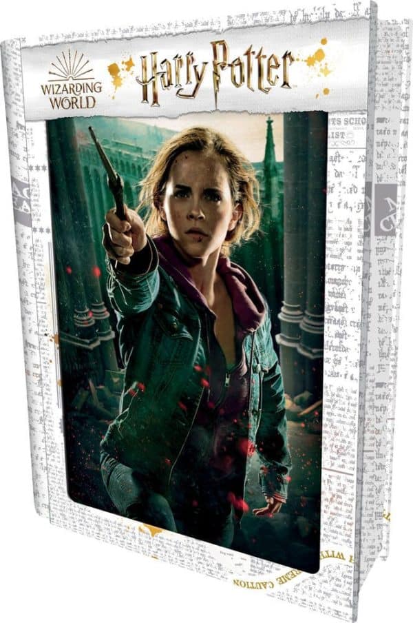 prime 3d puzzle harry potter : hermione 300 pcs 3d lentic