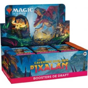 magic display de draft les cavernes oubliées d'ixalan