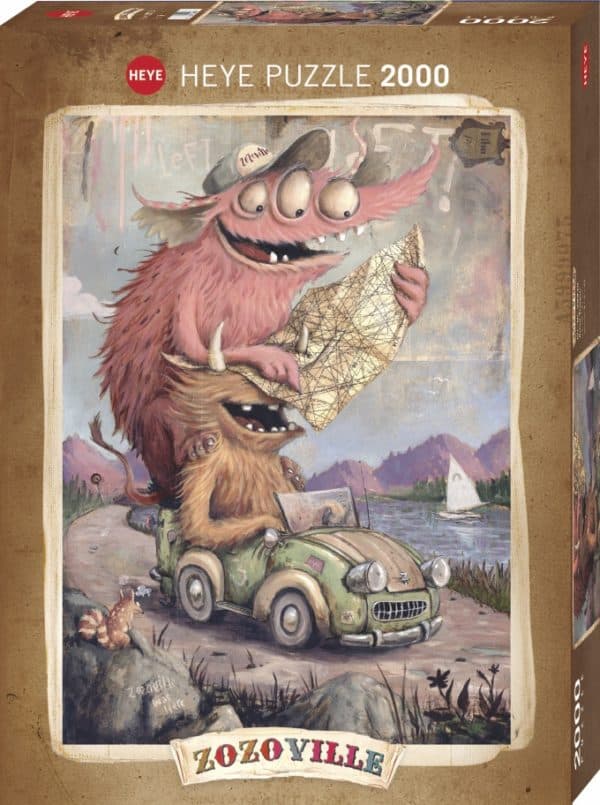 zozoville road trippin' 2000 pcs