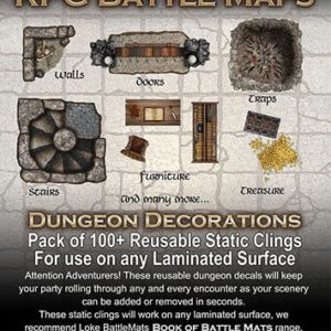 add on scenery for rpg battle maps dungeon decorations stickers repositionnables