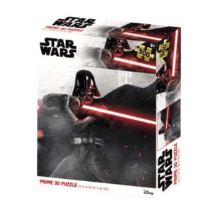 prime 3d puzzle star wars : dark vador 500 pcs 3d lentic