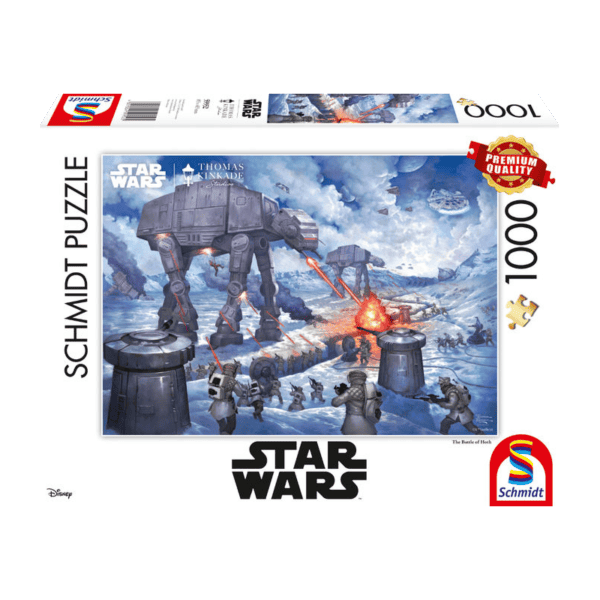 star wars the battle of hoth puzzle 1000