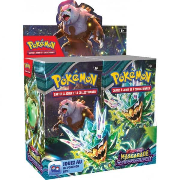 pokémon display sv06 mascarade crépusculaire