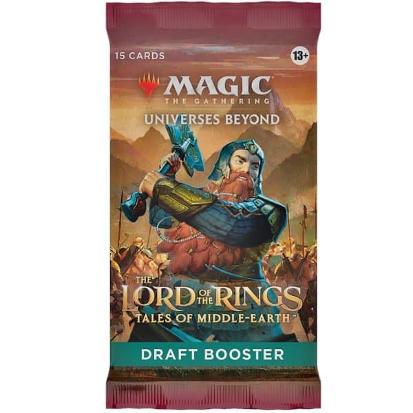 magic booster de draft seigneur des anneaux