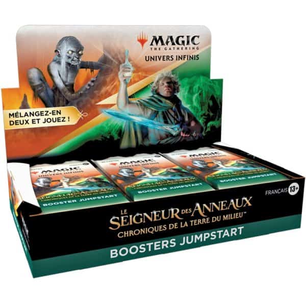 magic jumpstart display le seigneur des anneaux