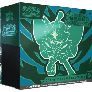 pokémon coffret dresseur d'élite sv06 mascarade crépusculaire