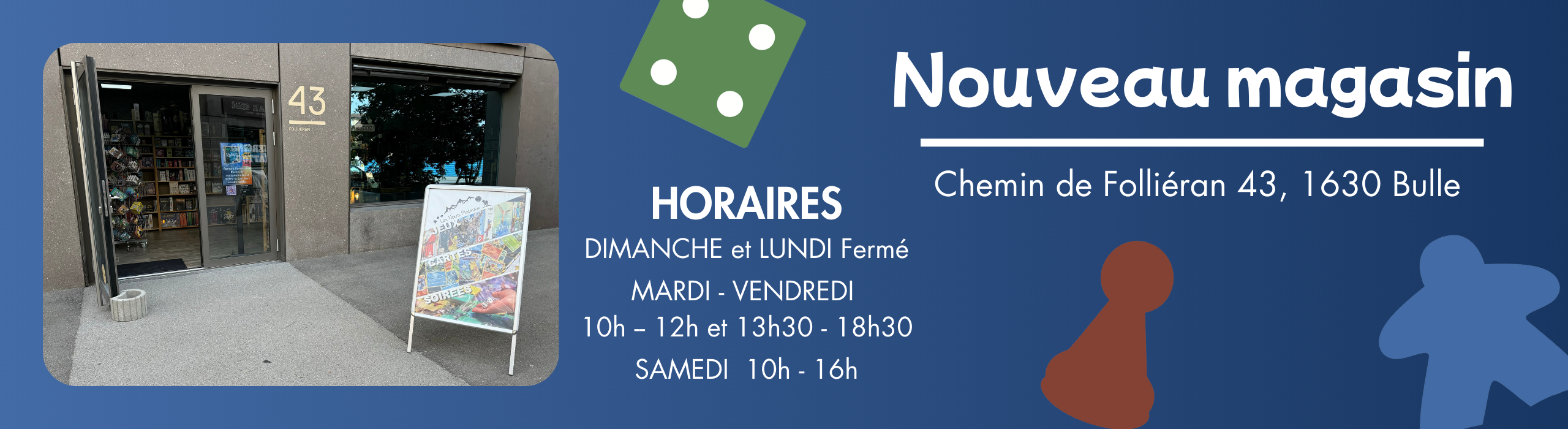 nouveau magasin
