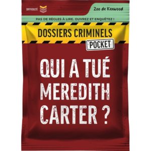 dossiers criminels pocket #1 : qui a tué meredith carter ?