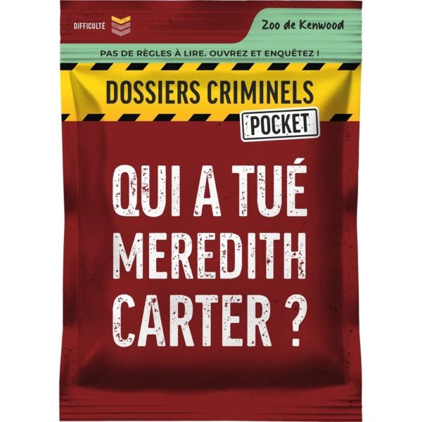dossiers criminels pocket #1 : qui a tué meredith carter ?