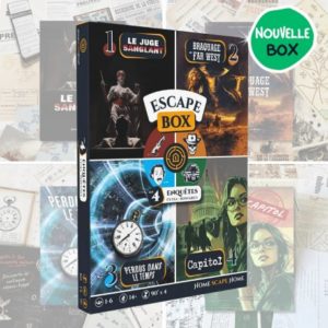 pack escape box les enquêtes extraordinaire