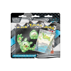 pokémon tech sticker collection foudre noire