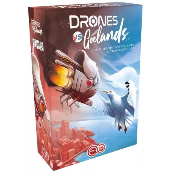 drones vs goélands
