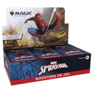 magic display boosters de jeu marvel spider man fr