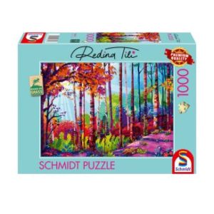 puzzle 1000pc au coeur de la foret