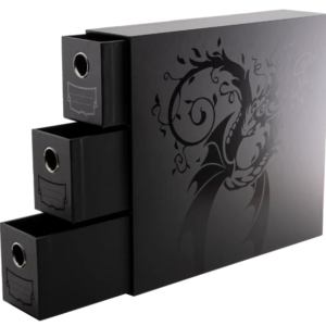 dragon shield fortress card drawers noir [vertical] (3 tiroirs)