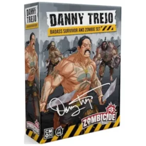 zombicide ext. danny trejo badass survivor & zombie set