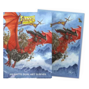 dragon shield dual art matte fire horse