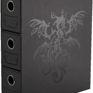 dragon shield fortress card drawers noir [petit vertical] (3 tiroirs)