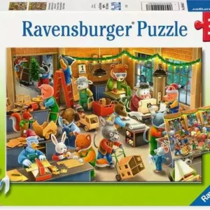 puzzle 2x12 pièces atelier de noël