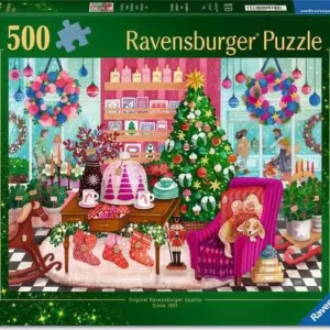 puzzle 500pcs la boutique de noël