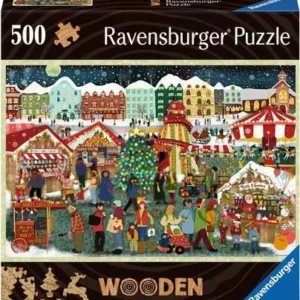 puzzle 500pcs en bois noël